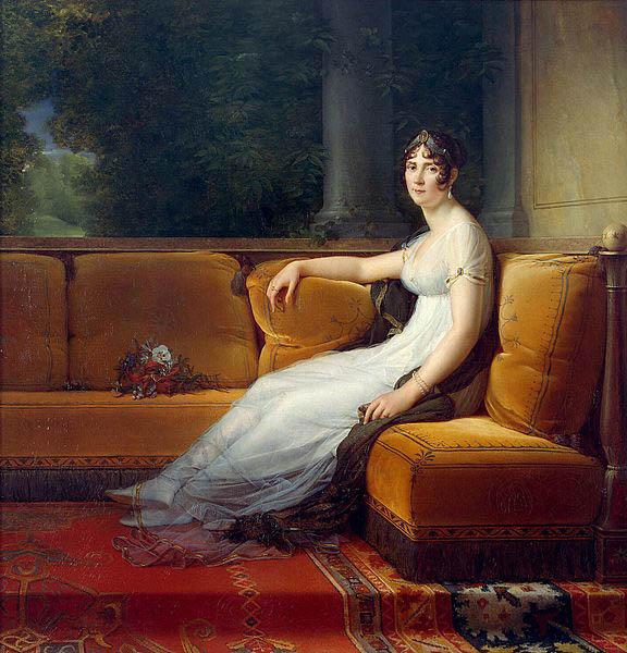 Francois Pascal Simon Gerard Portrait of Empress Josephine of France oil painting image